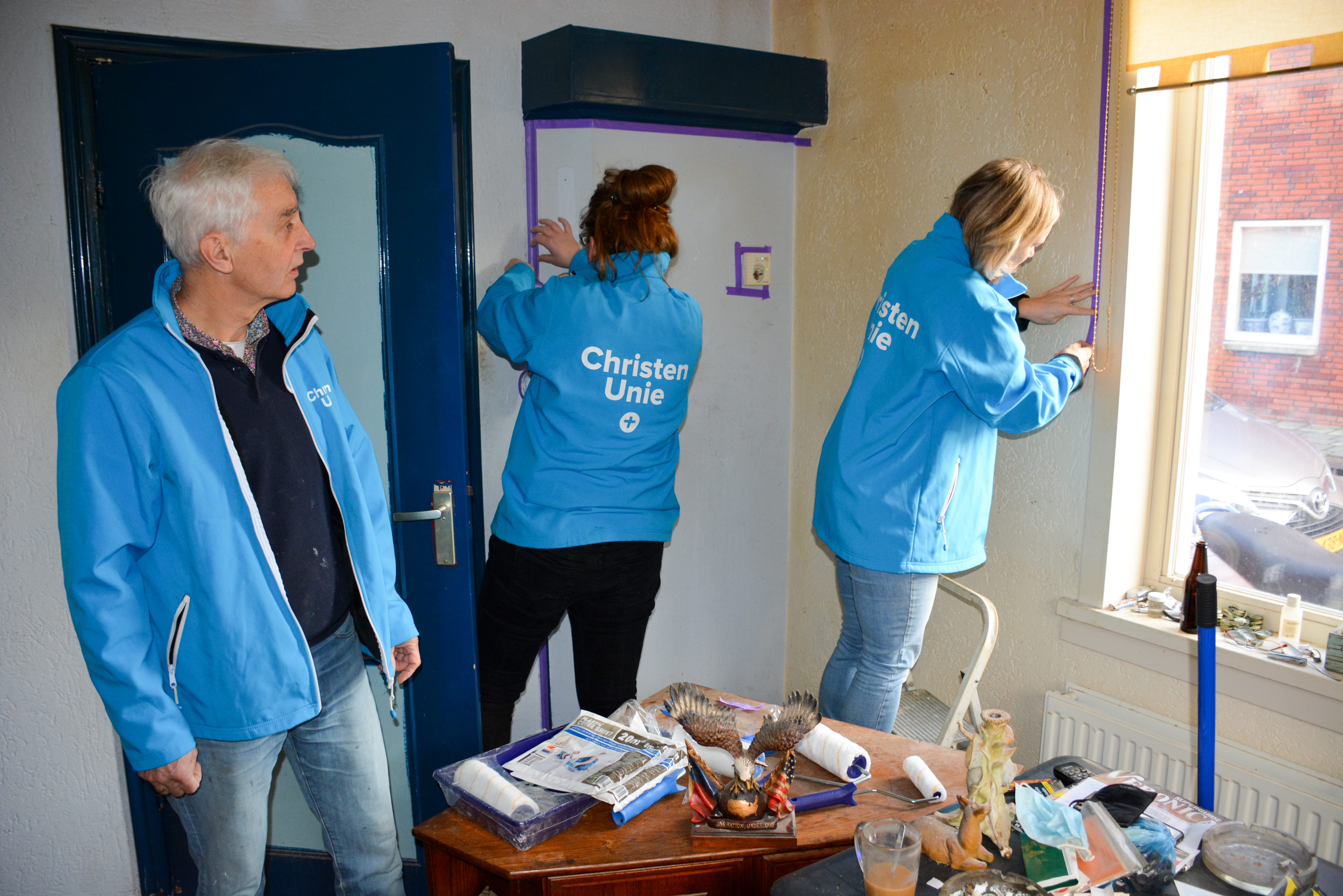 ChristenUnie steekt handen uit mouwen voor Stichting Present